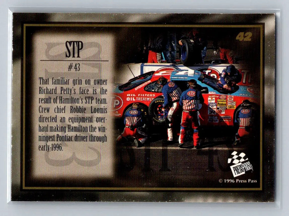 1996 Press Pass VIP #42 #43 Petty Enterprises - Trading Cards (Singles): Racing Card Single