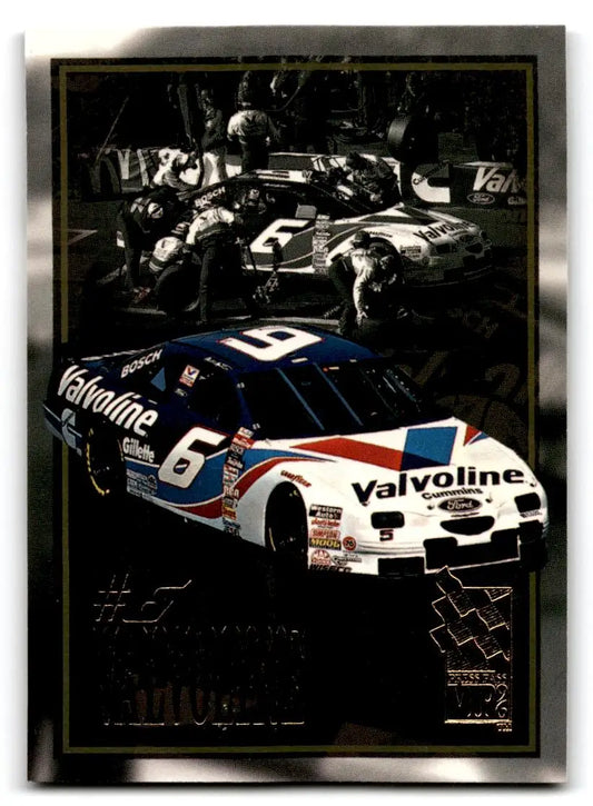 1996 Press Pass VIP #45 Valvoline #6 - Racing Card Single