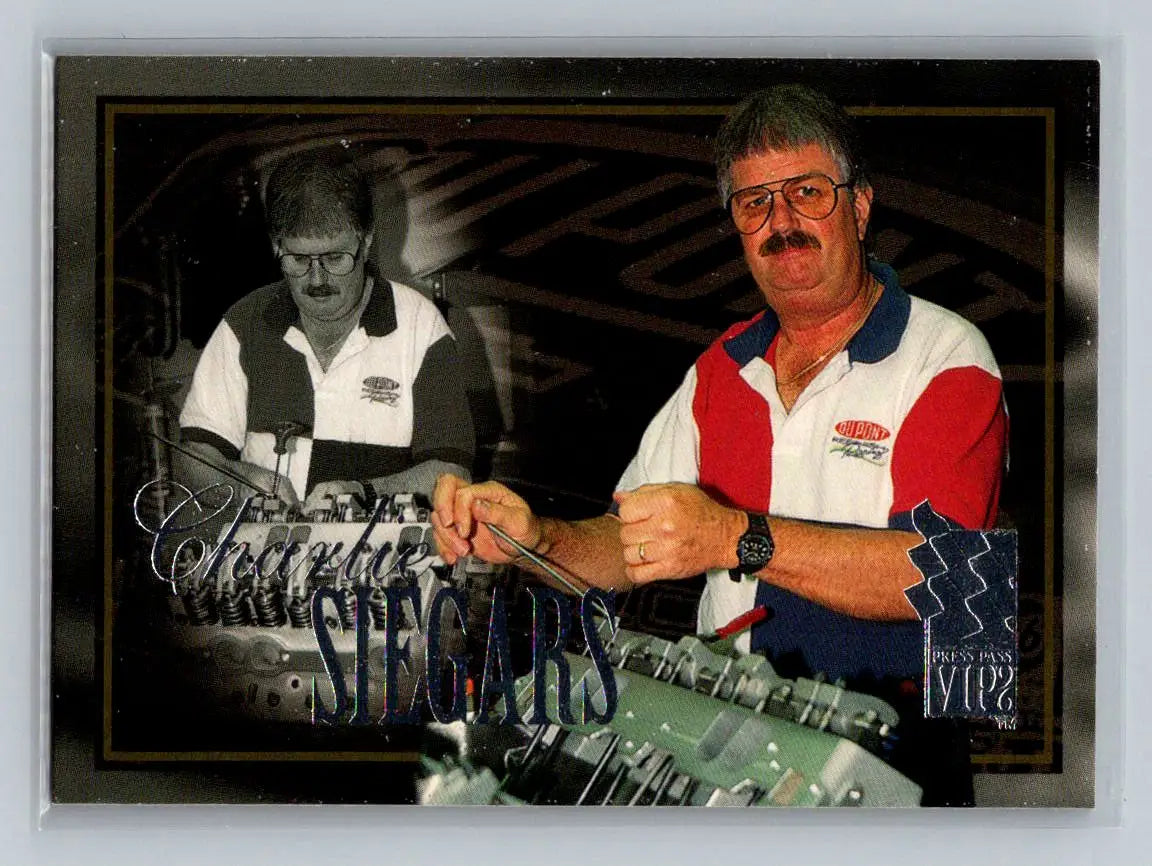 1996 Press Pass VIP #52 Charlie Siegars Hendrick Motorsports - Racing Card Single
