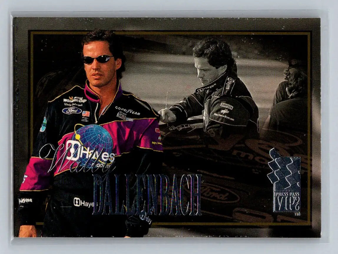 1996 Press Pass VIP #7 Wally Dallenbach Bud Moore Engineering - Racing Card Single