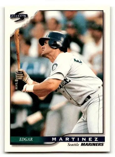1996 Score #117 Edgar Martinez Seattle Mariners Baseball Cards EX/NM ID:59630 - Baseball Card Single