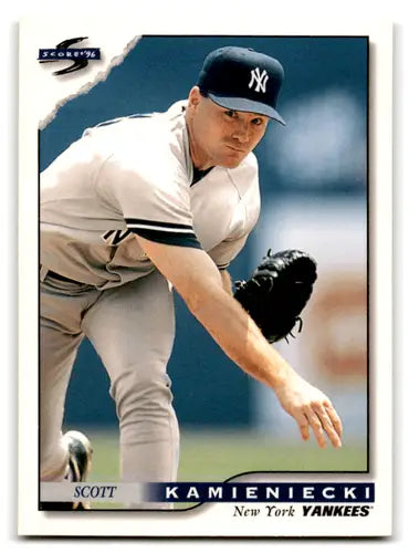 1996 Score #191 Scott Kamieniecki EX Excellent Yankees ID:70107 - Baseball Card Single