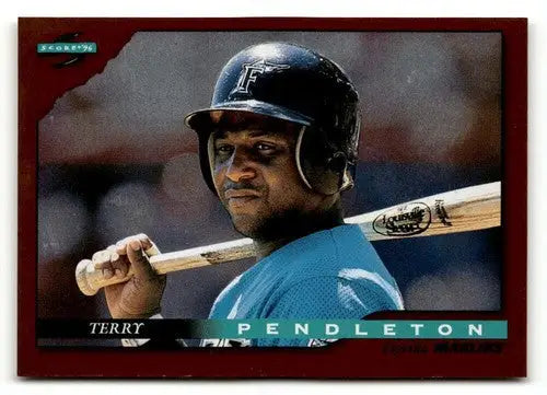 1996 Score #42 Terry Pendleton Florida Marlins Baseball Cards ID:52295 - Baseball Card Single