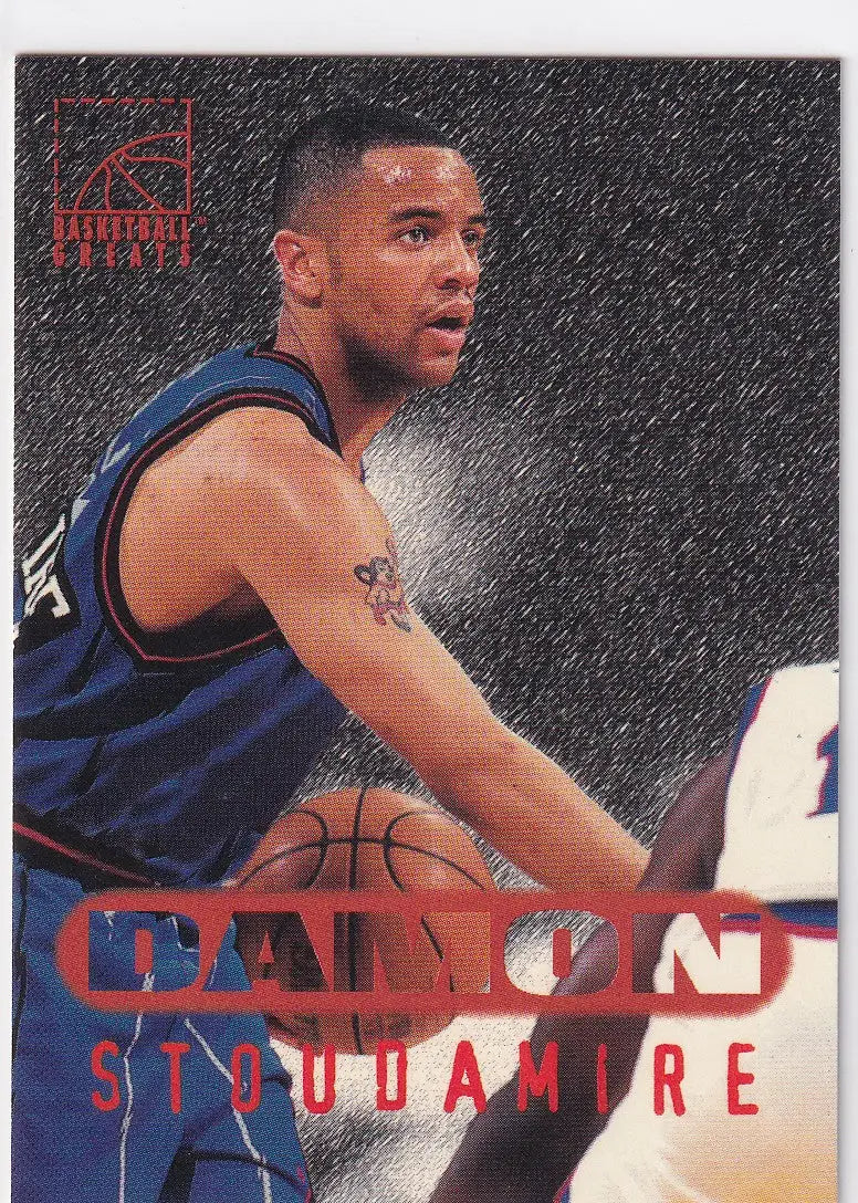 1996 SCORE #97 DAMON STOUDAMIRE- TORONTO RAPTORS - Basketball Card Single