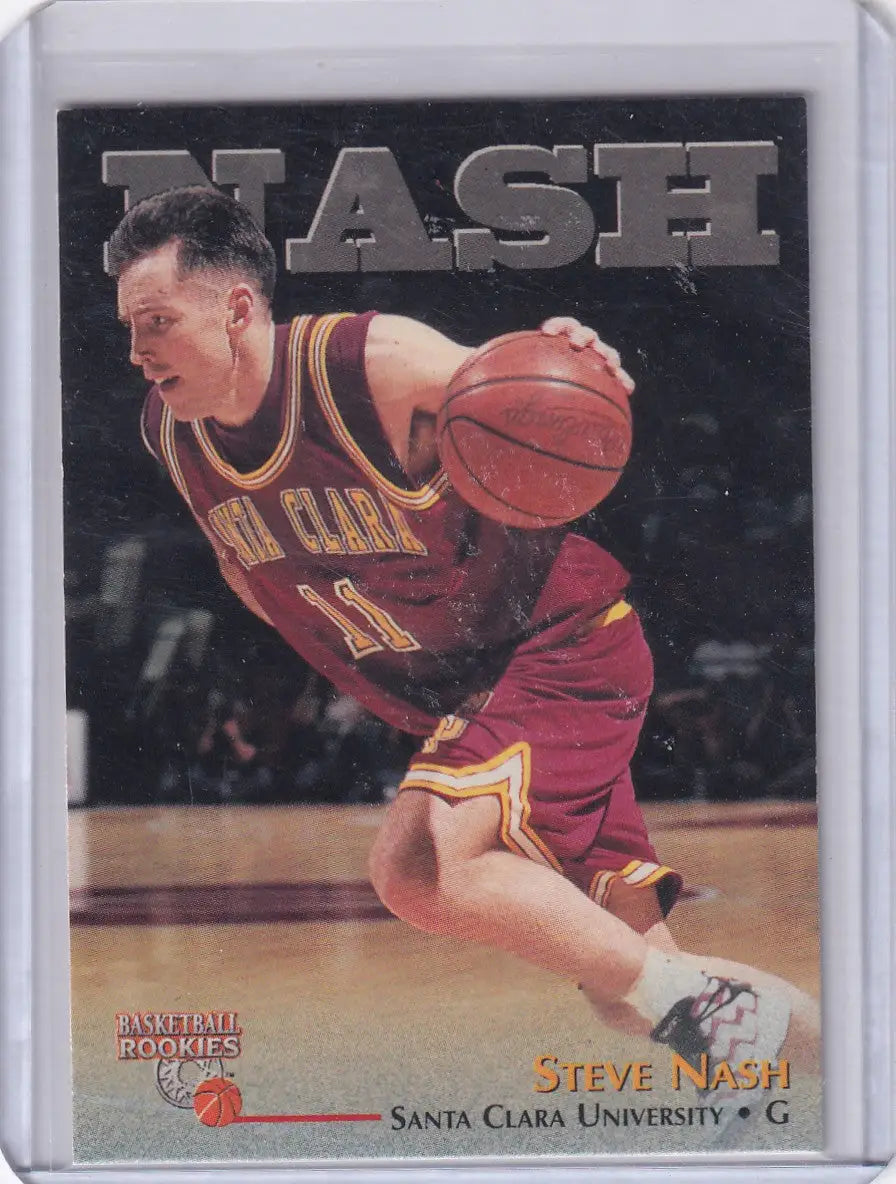 1996 SCORE BOARD #18 STEVE NASH- SANTA CLARA UNIVERSITY