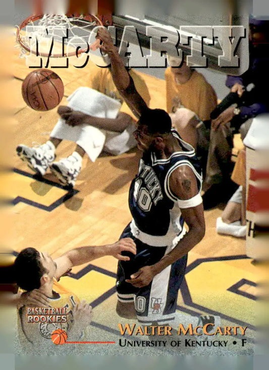 1996 Score Board Rookies #16 Walter McCarty - Basketball Card Single