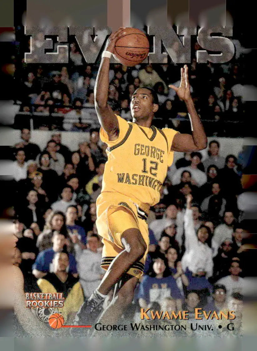 1996 Score Board Rookies #21 Kwame Evans - Basketball Card Single