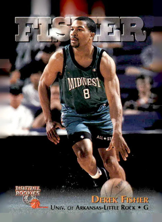 1996 Score Board Rookies #52 Derek Fisher - Basketball Card Single