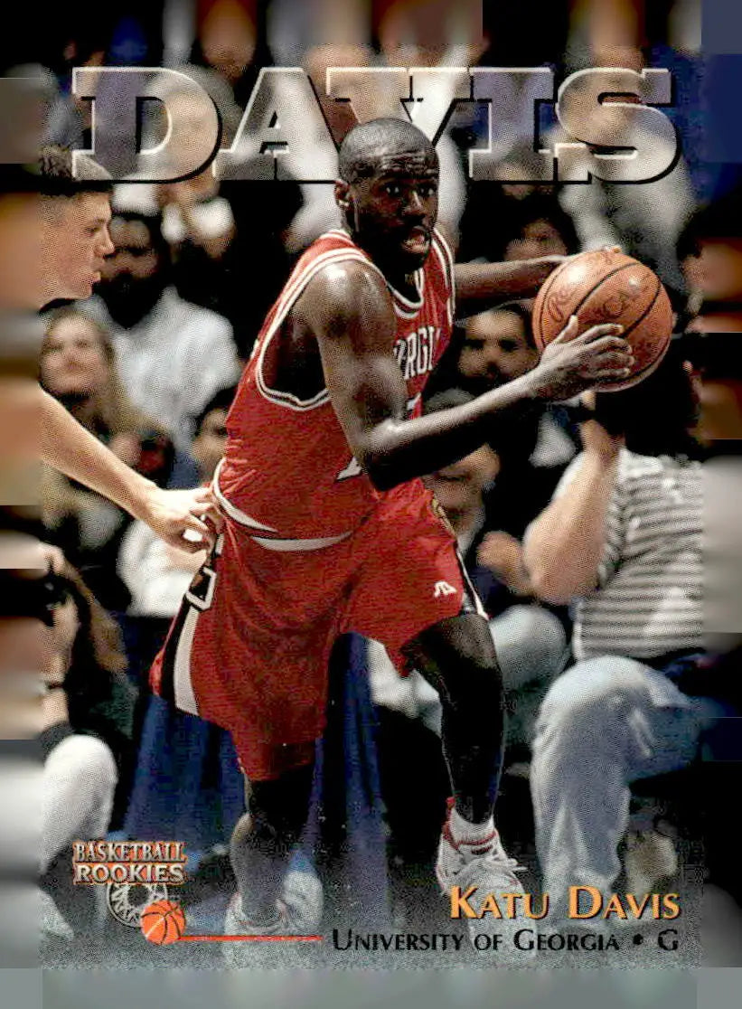 1996 Score Board Rookies #65 Katu Davis - Basketball Card Single