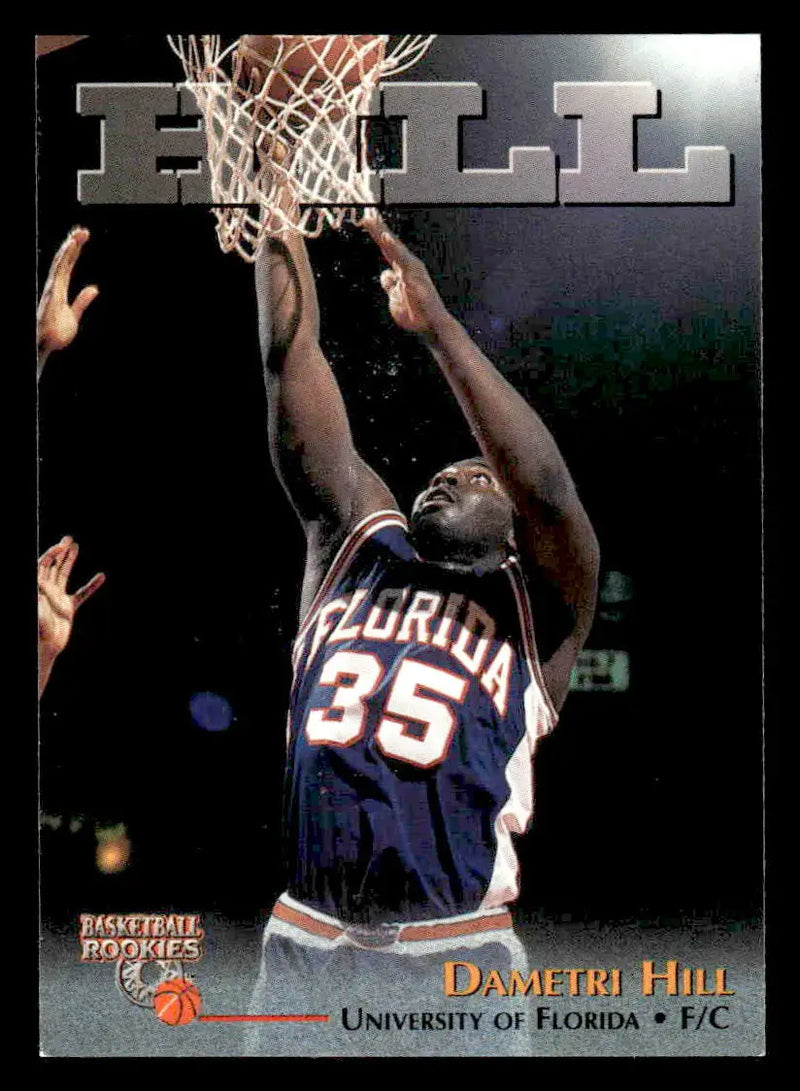 1996 Score Board Rookies #73 Dametri Hill - Basketball Card Single