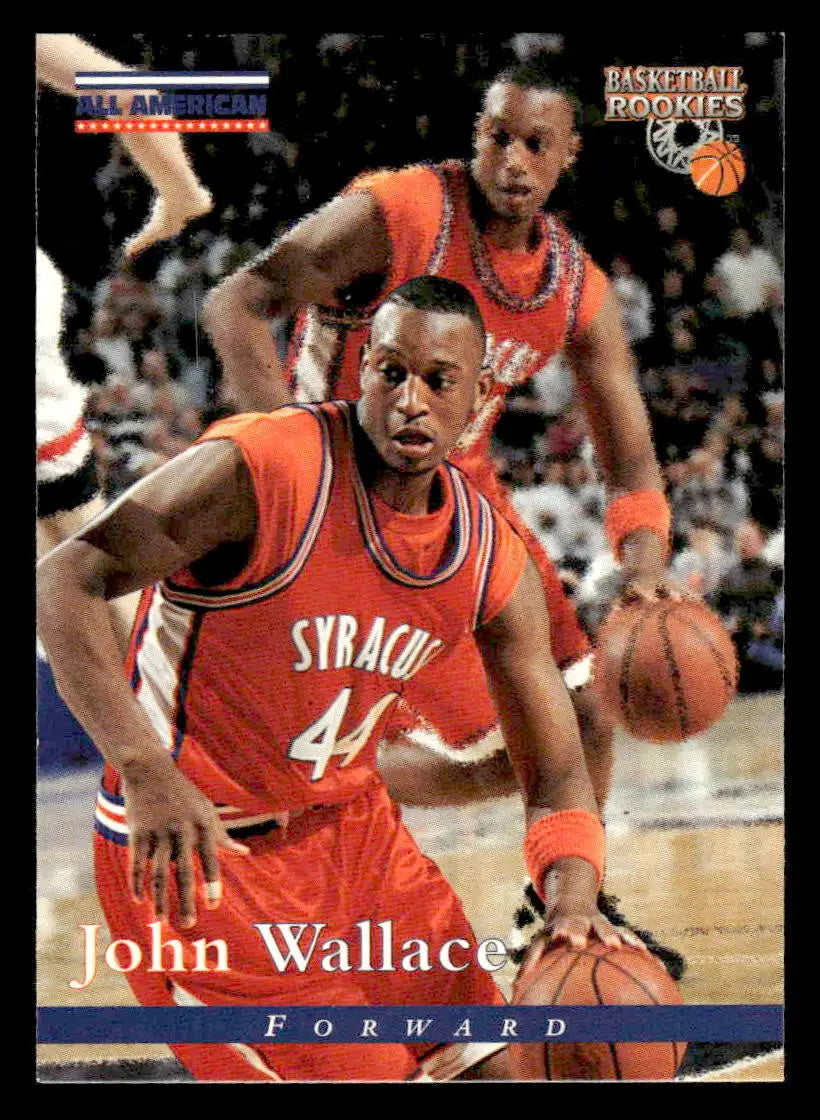 1996 Score Board Rookies #88 John Wallace - Basketball Card Single