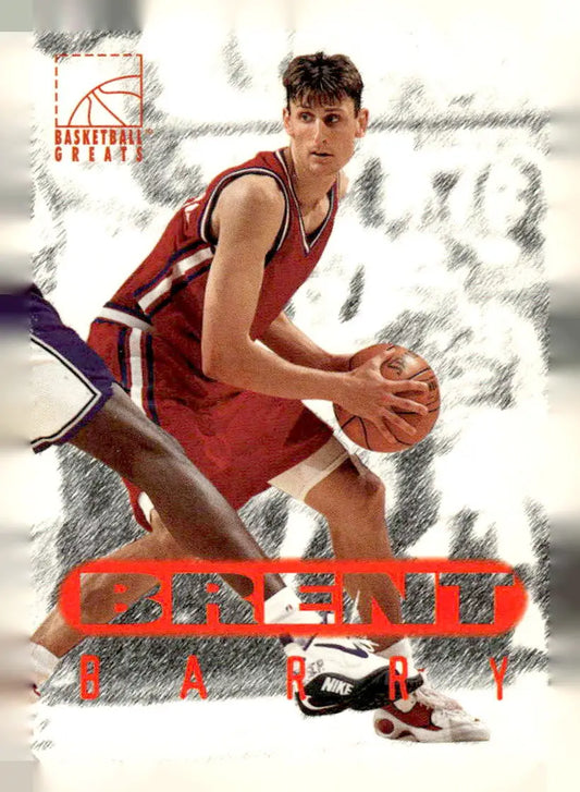 1996 Score Board Rookies #94 Brent Barry Base RC Los Angeles Clippers - Basketball Card Single