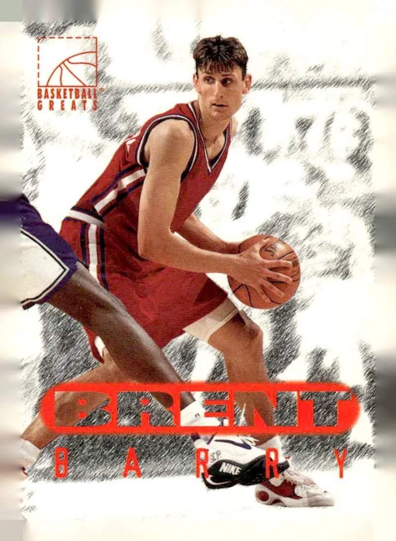1996 Score Board Rookies #94 Brent Barry Base RC Los Angeles Clippers - Basketball Card Single