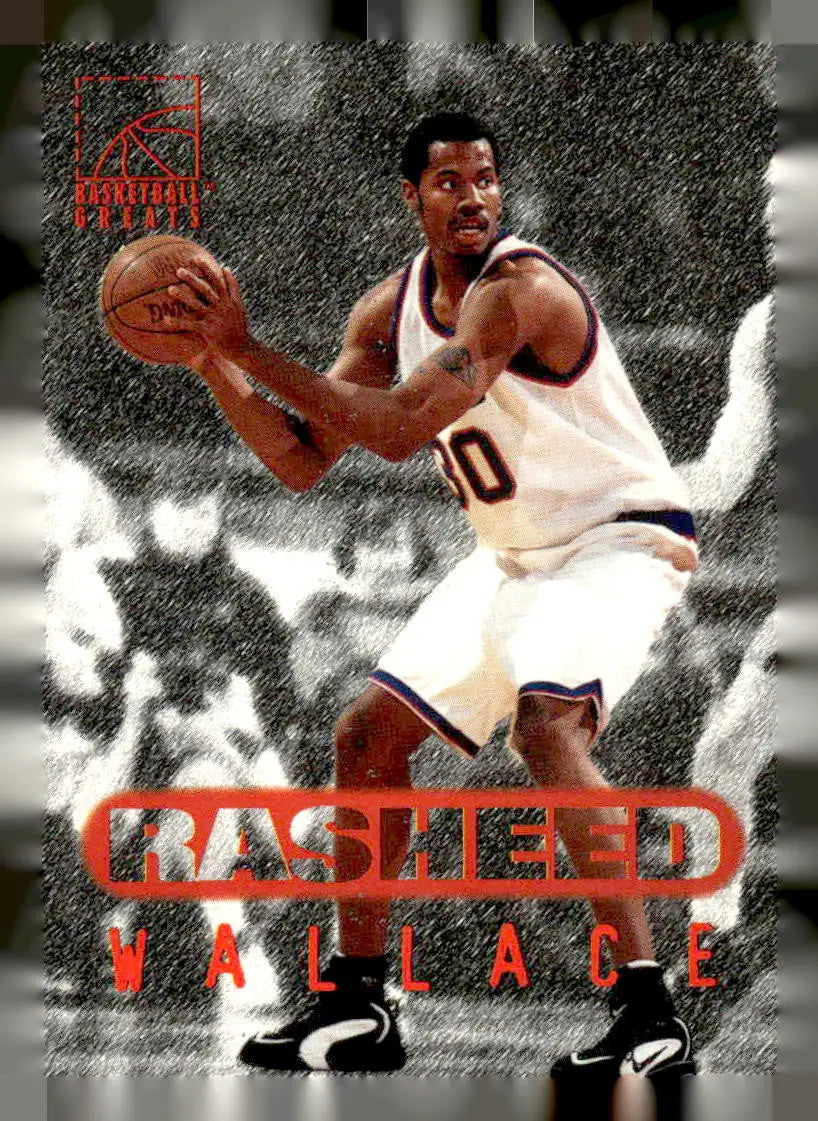 1996 Score Board Rookies #99 Rasheed Wallace - Basketball Card Single