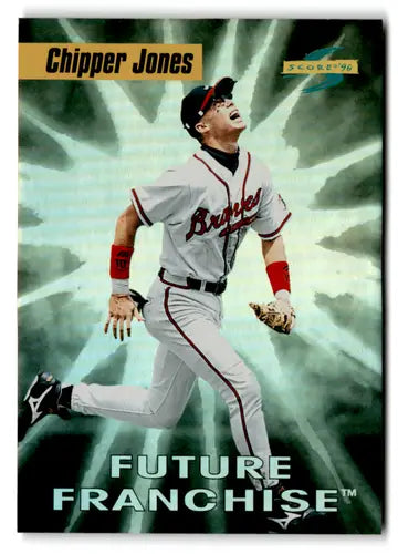 1996 Score Future Franchise #2 Chipper Jones NM-MT Braves ID:76778 - Baseball Card Single
