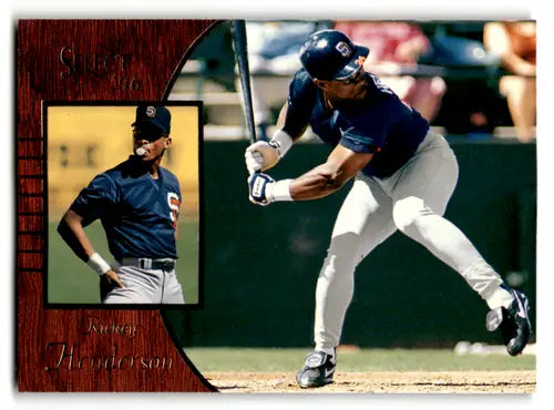 1996 Select #108 Rickey Henderson EX Excellent Padres ID:63173 - Baseball Card Single