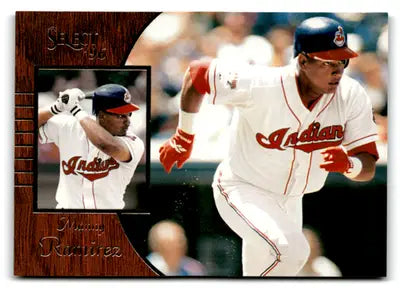 1996 Select #8 Manny Ramirez NM-MT Indians ID:81245 - Baseball Card Single