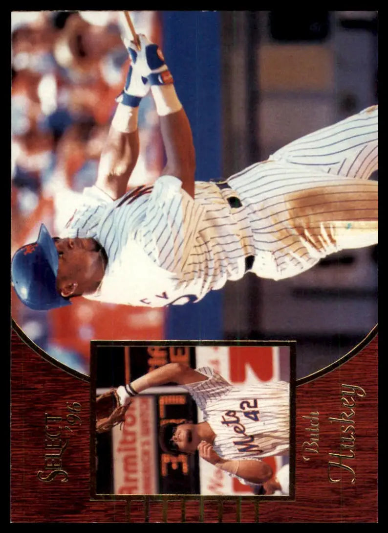 1996 Select Butch Huskey 72 New York Mets NM - Baseball Card Single