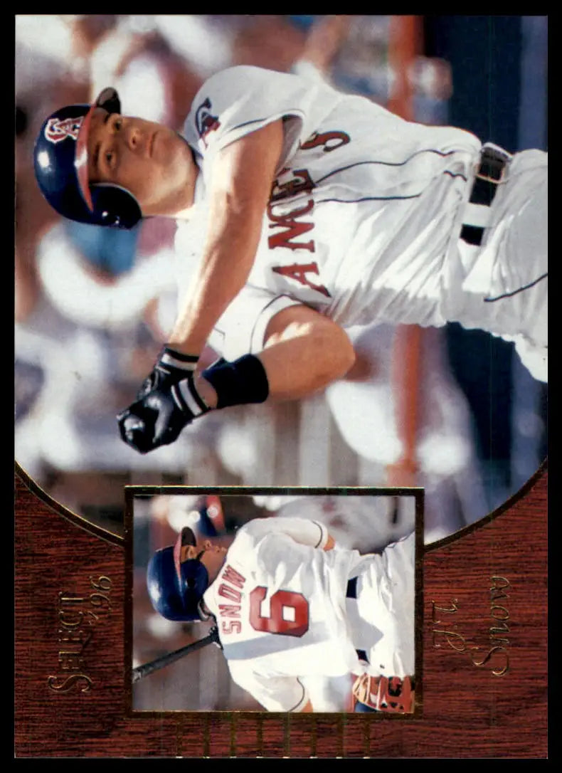 1996 Select J.T. Snow 71 California Angels NM - Baseball Card Single