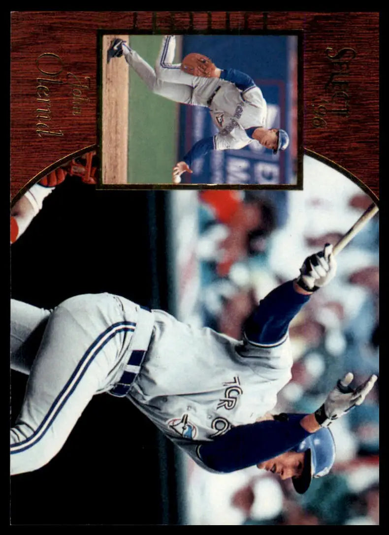 1996 Select John Olerud 57 Baltimore Orioles NM - Baseball Card Single