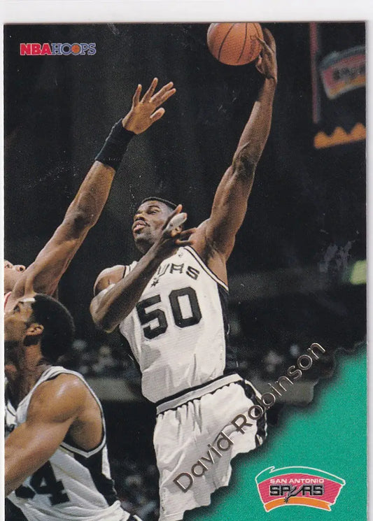 1996 SKYBOX #143 DAVID ROBINSON- SAN ANTONIO SPURS - Basketball Card Single