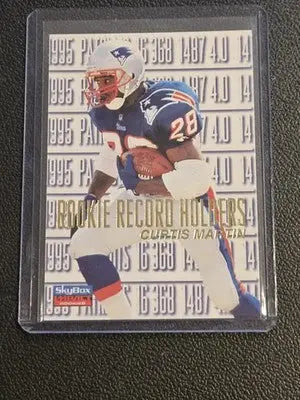 1996 SkyBox Impact Rookies #146 Curtis Martin - Football Card Single