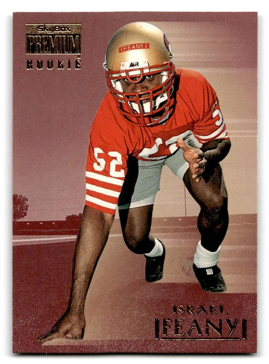 1996 SkyBox Premium #201 Israel Ifeanyi - Football Card Single