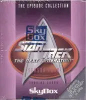 1996 Skybox Star Trek: The Next Generation Season 4 Sealed Card Box - Non-Sport Sealed