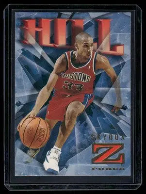 1996 SkyBox Z-Force Grant Hill #26 Basketball - Basketball Card Single