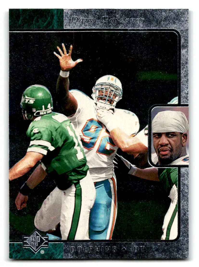 1996 SP #92 Daryl Gardener - Football Card Single