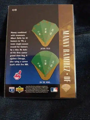 1996 SP - Holoview Special FX Manny Ramirez #43. Cleveland. - Baseball Card Single