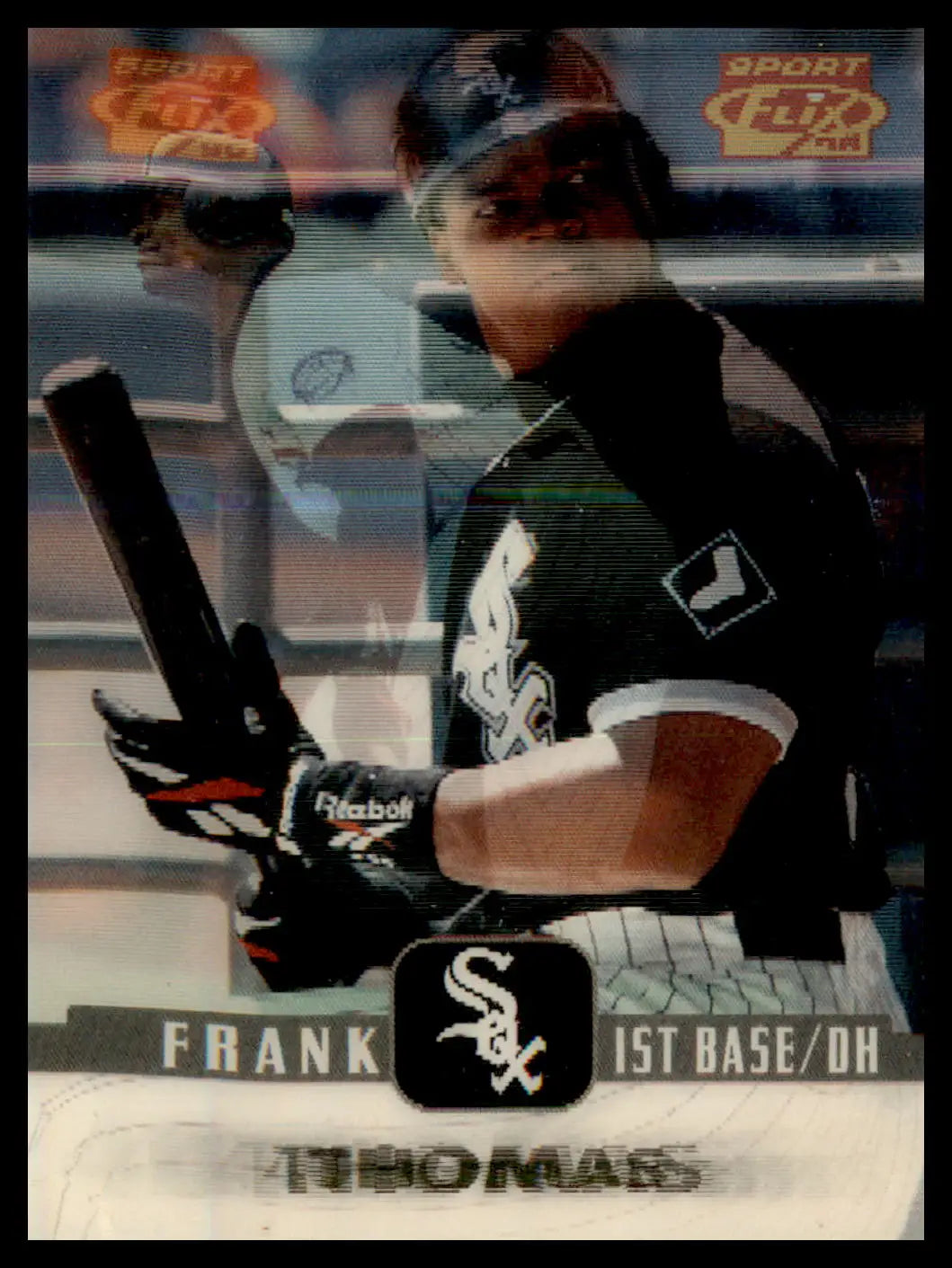 1996 Sportflix #13 Frank Thomas - Baseball Card Single