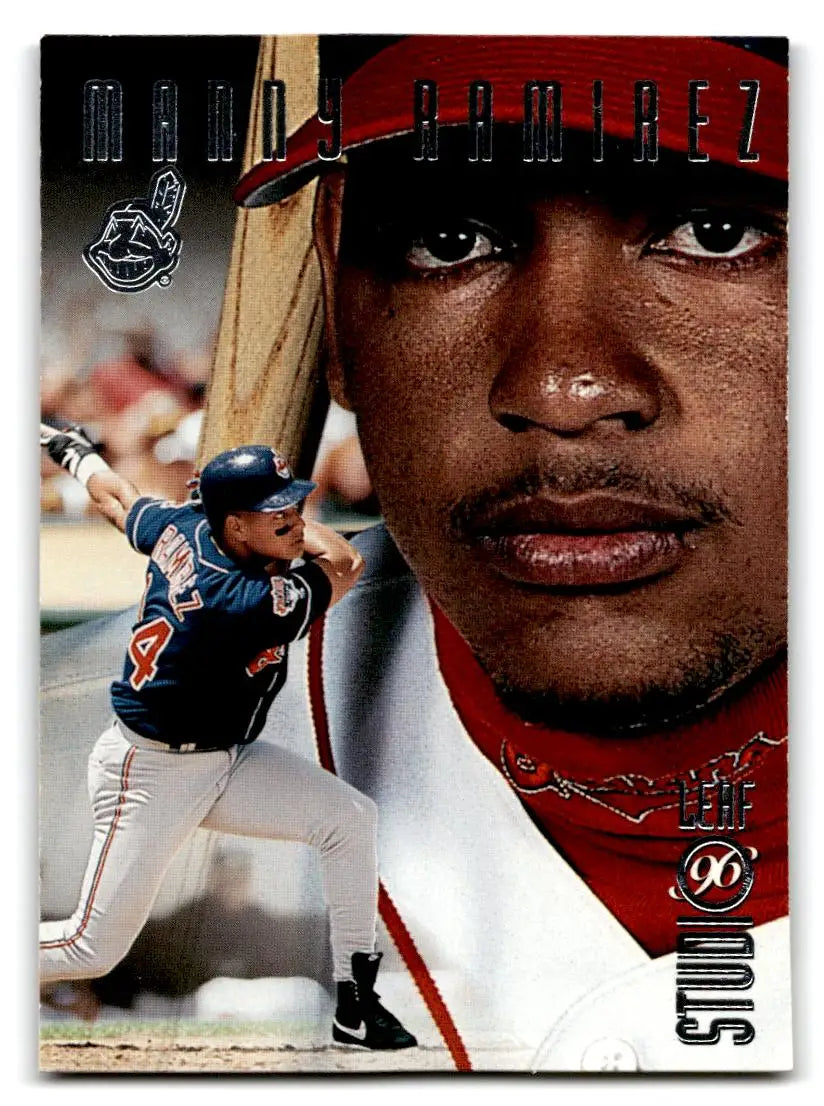 1996 Studio #114 Manny Ramirez - Baseball Card Single