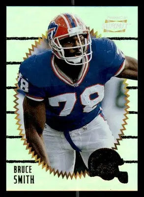 1996 Summit Premium Stock #3 Bruce Smith - Football Card Single