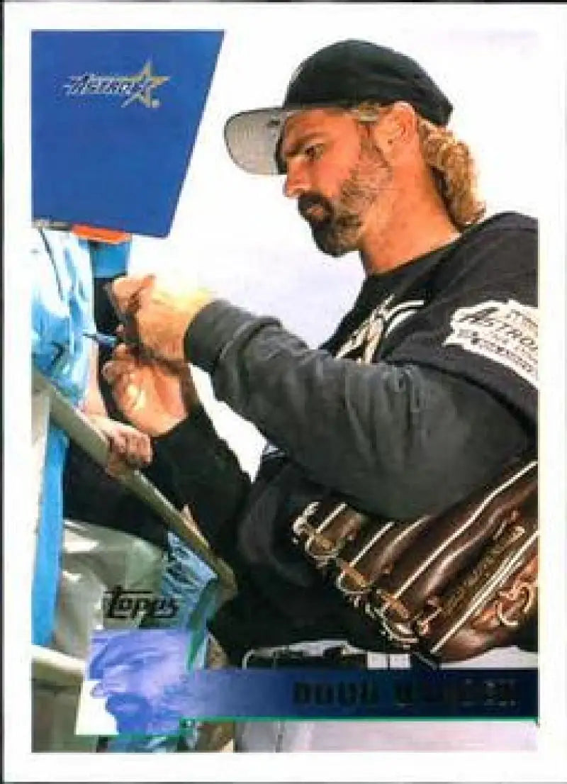 1996 Topps #105 Doug Drabek NM-MT Houston Astros Baseball Card - Baseball Card Single