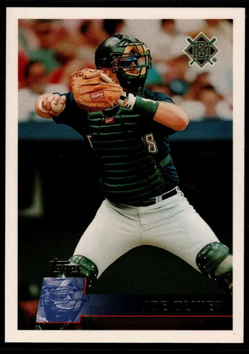 1996 Topps #108 Joe Oliver NM-MT Milwaukee Brewers Baseball Card - Baseball Card Single