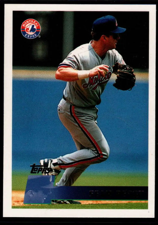 1996 Topps #113 Sean Berry NM-MT Montreal Expos Baseball Card - Baseball Card Single