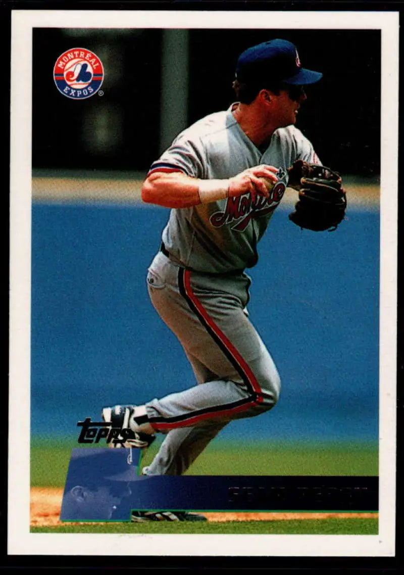 1996 Topps #113 Sean Berry NM-MT Montreal Expos Baseball Card - Baseball Card Single
