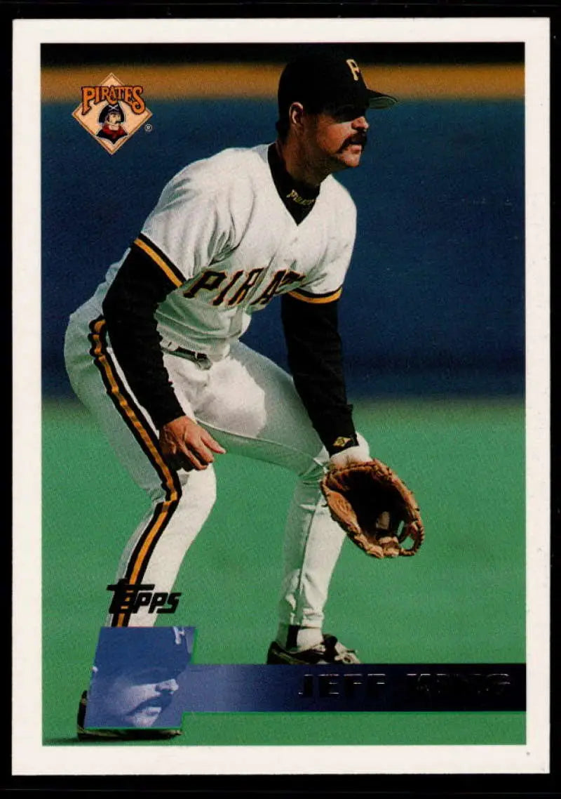 1996 Topps #116 Jeff King NM-MT Pittsburgh Pirates Baseball Card - Baseball Card Single