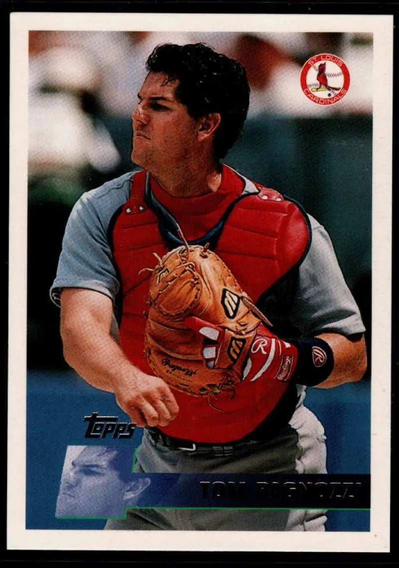 1996 Topps #131 Tom Pagnozzi NM-MT St. Louis Cardinals Baseball Card - Baseball Card Single