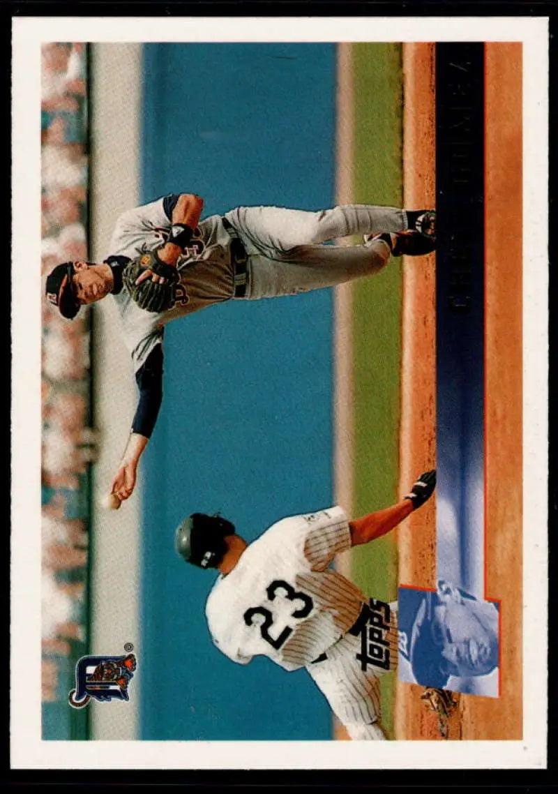 1996 Topps #134 Chris Gomez NM-MT Detroit Tigers Baseball Card - Baseball Card Single