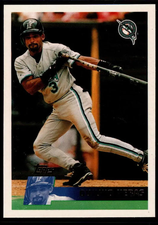 1996 Topps #141 Quilvio Veras NM-MT Florida Marlins Baseball Card - Baseball Card Single