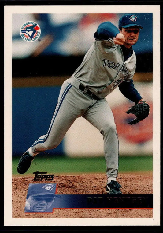 1996 Topps #148 Pat Hentgen NM-MT Toronto Blue Jays Baseball Card - Baseball Card Single