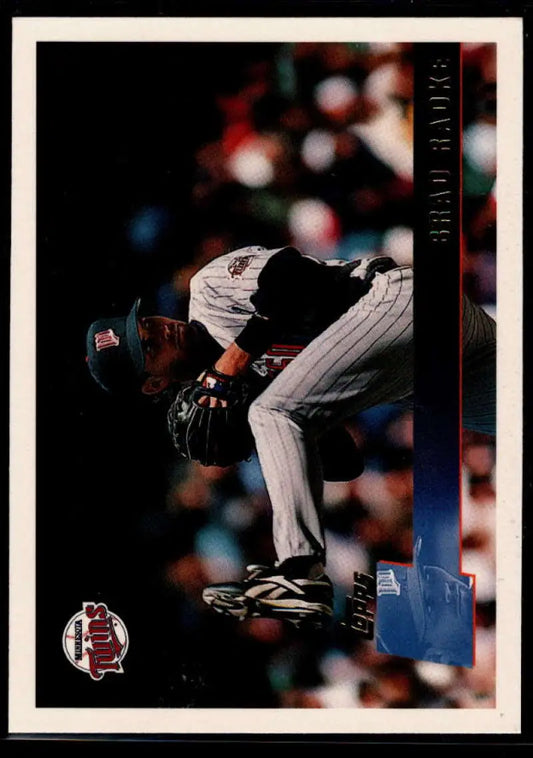 1996 Topps #163 Brad Radke NM-MT Minnesota Twins Baseball Card