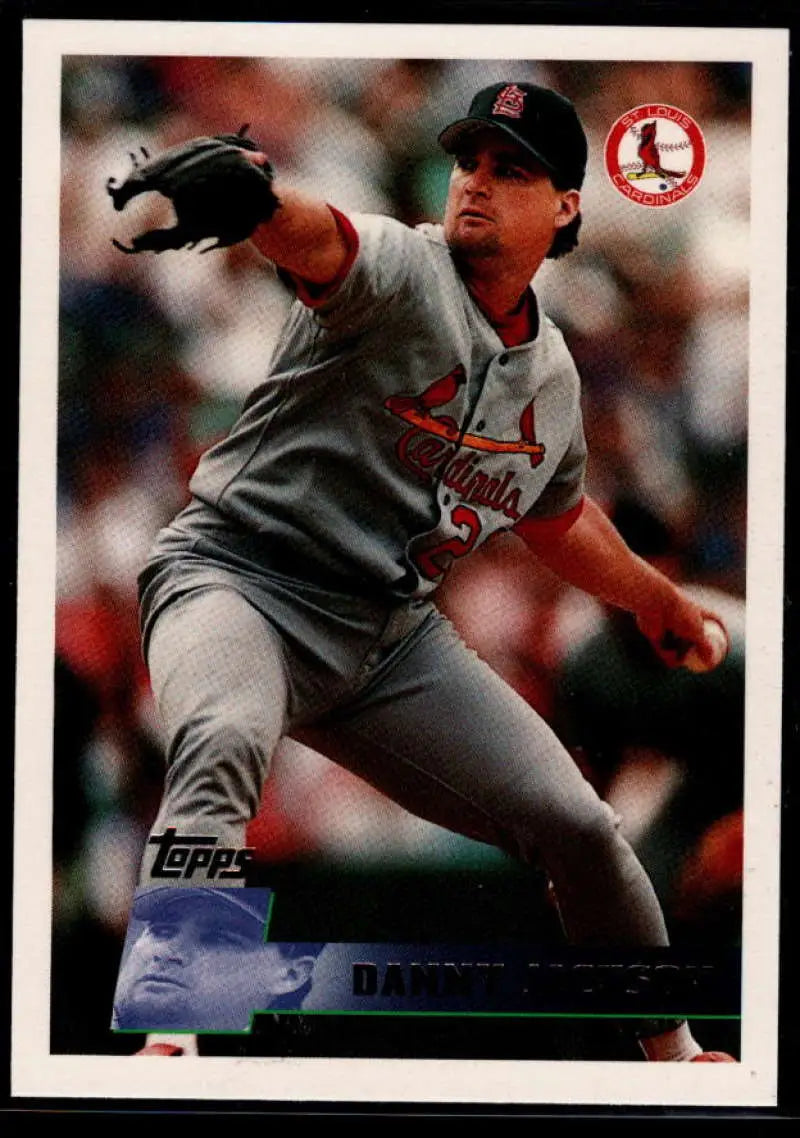1996 Topps #167 Danny Jackson NM-MT St. Louis Cardinals Baseball Card - Baseball Card Single