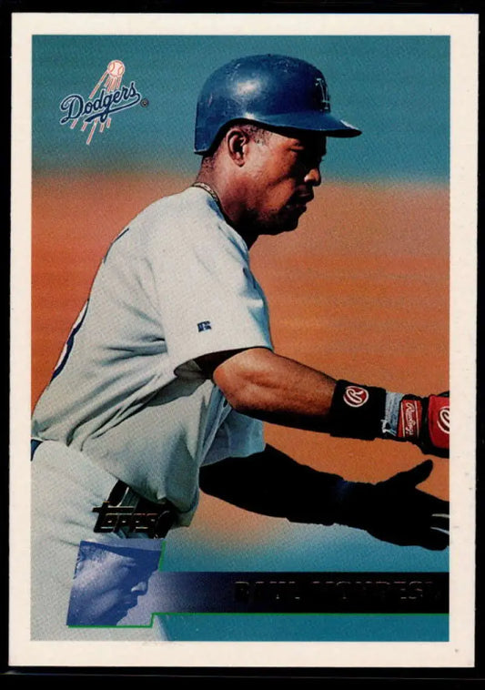 1996 Topps #175 Raul Mondesi NM-MT Los Angeles Dodgers Baseball Card - Baseball Card Single