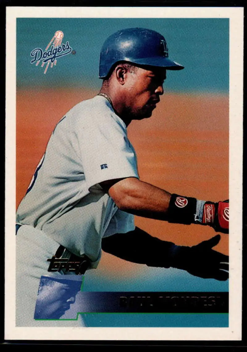 1996 Topps #175 Raul Mondesi NM-MT Los Angeles Dodgers Baseball Card - Baseball Card Single
