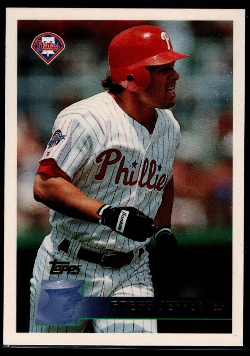 1996 Topps #180 Gregg Jefferies NM-MT Philadelphia Phillies Baseball Card - Baseball Card Single