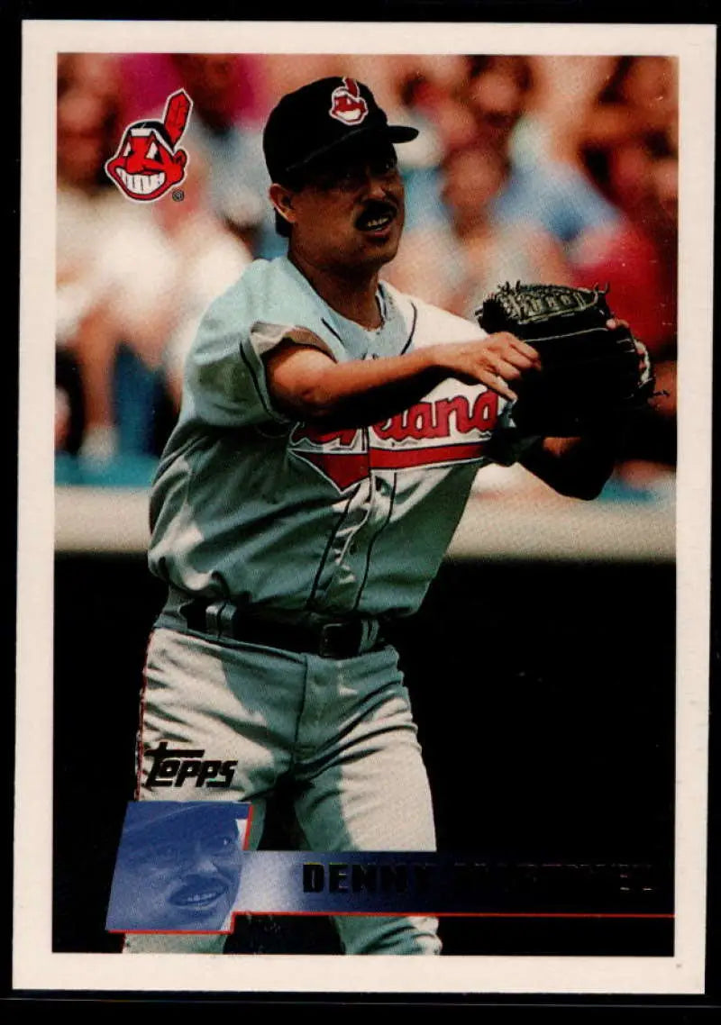 1996 Topps #181 Dennis Martinez NM-MT Cleveland Indians Baseball Card - Baseball Card Single