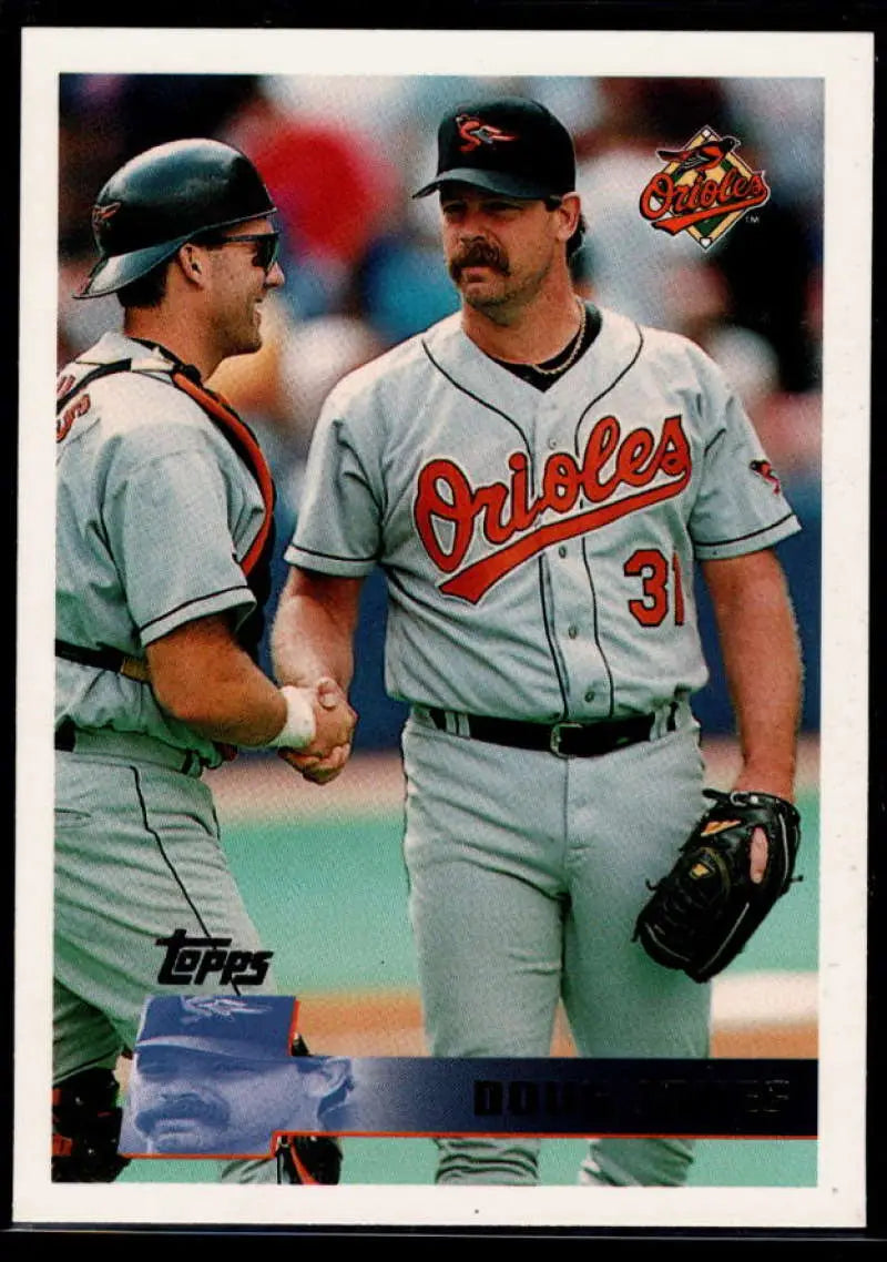 1996 Topps #183 Doug Jones NM-MT Baltimore Orioles Baseball Card - Baseball Card Single